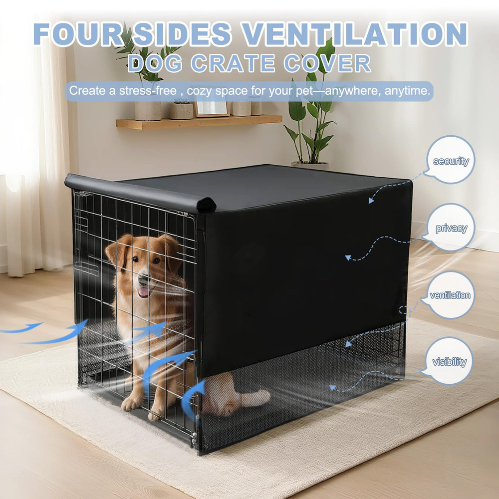 Explore Land couvre-cage maille 30po assure flux d'air et visibilité.