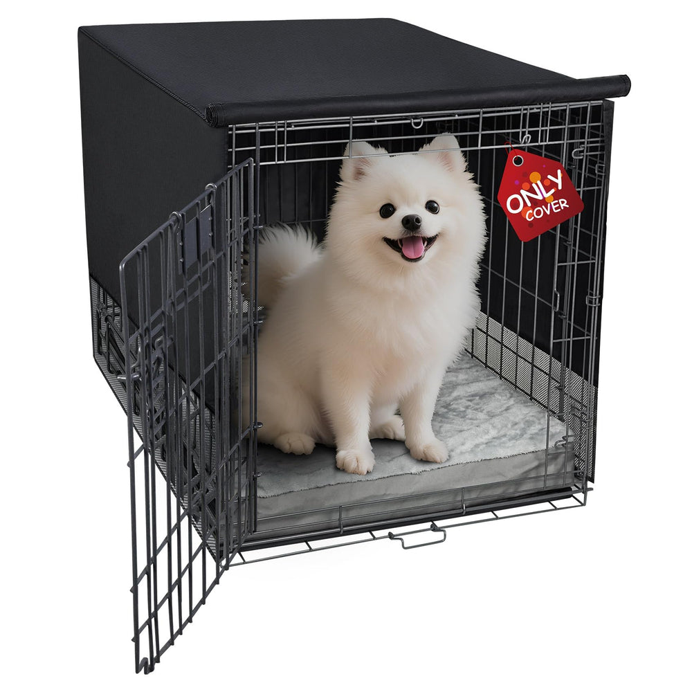 Explore Land housse cage chien 24 pouces – vue avant avec ventilation et intimité