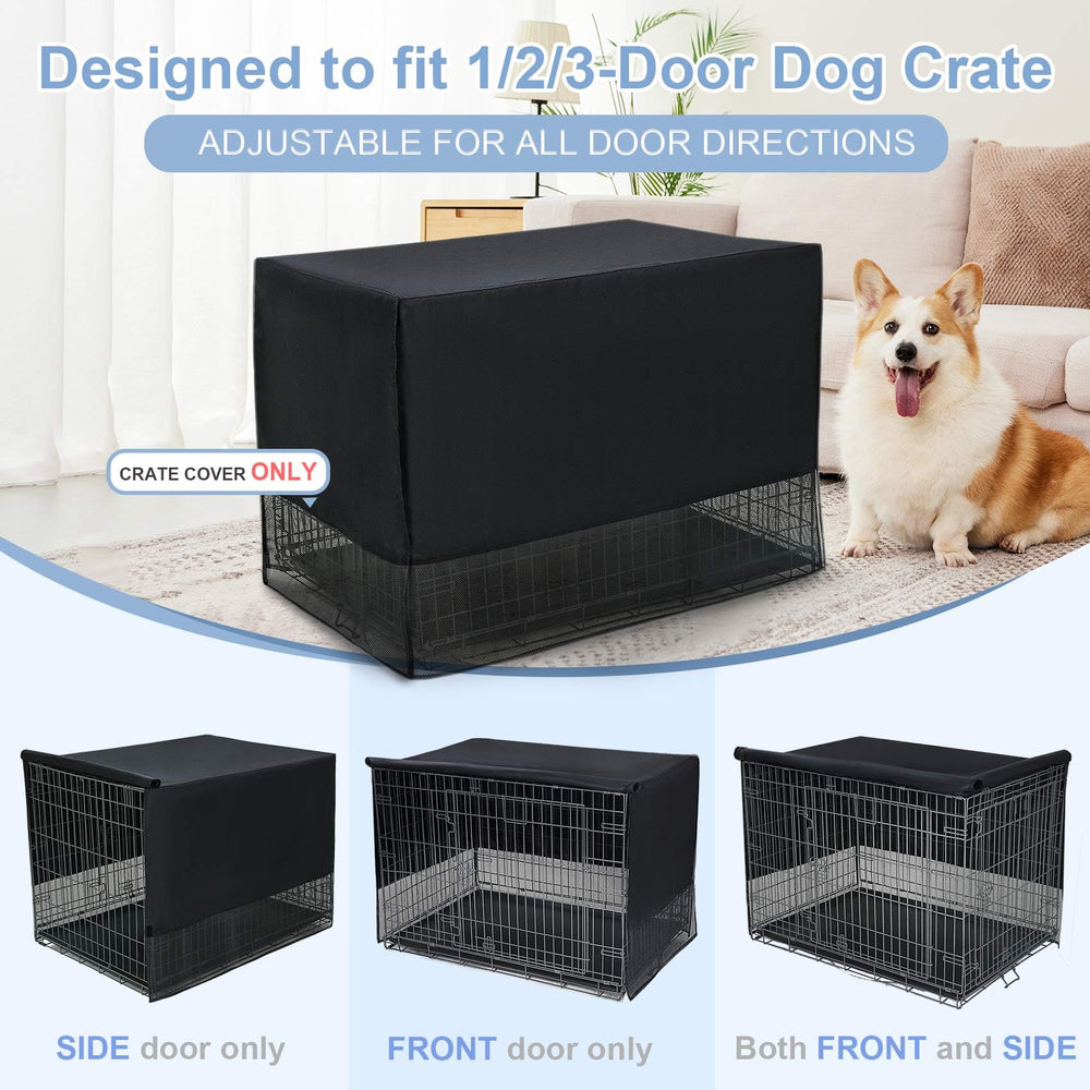 Explore Land housse cage chien 24 pouces – panneau mesh pour ventilation continue