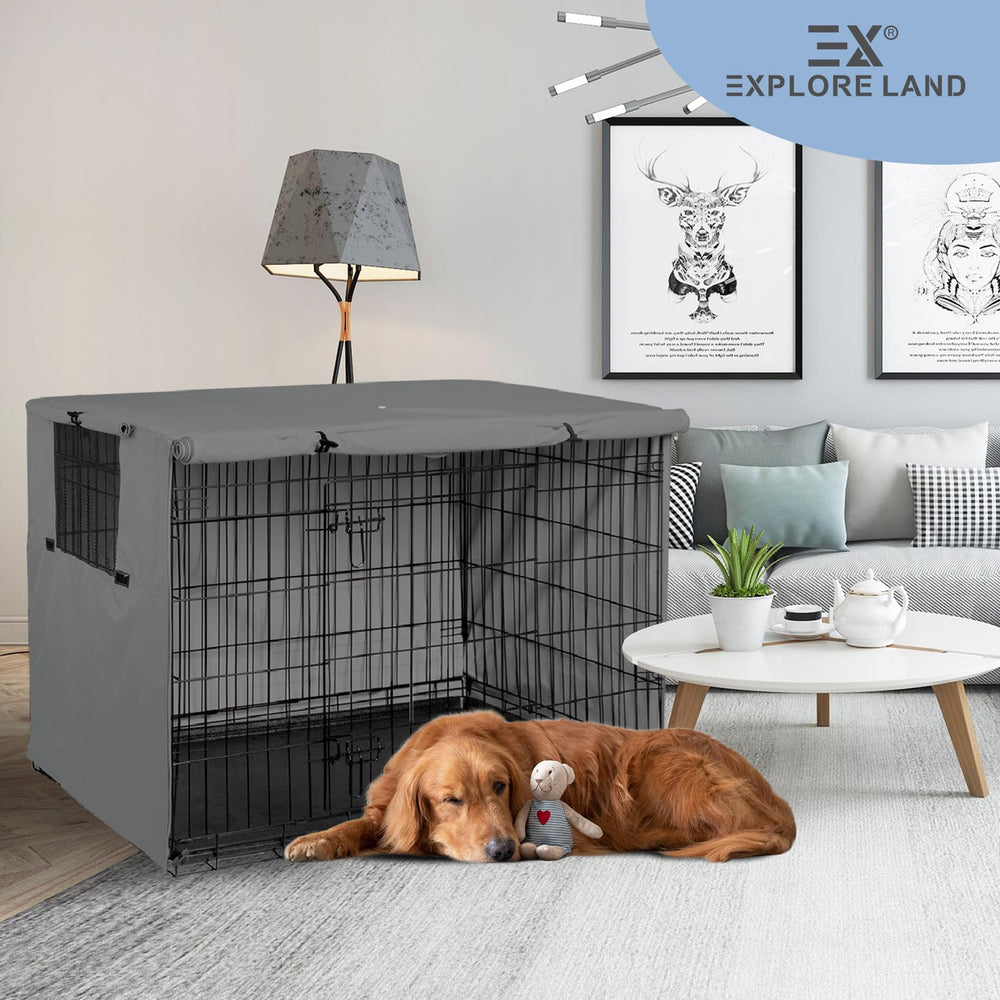 Explore Land: tissu en coton-polyester robuste, installation rapide lors de déplacements.