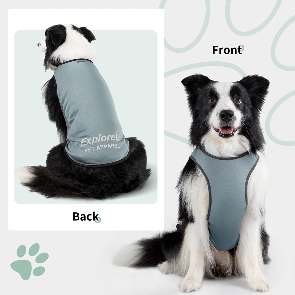 ExploreU ajustement-confort-chien: coupe ajustée pour plus de liberté de mouvement.