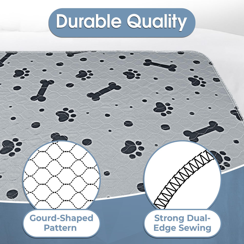 EXPOWEX tapis-pipi lavables: lavable en machine et séchage rapide pour un entretien pratique.