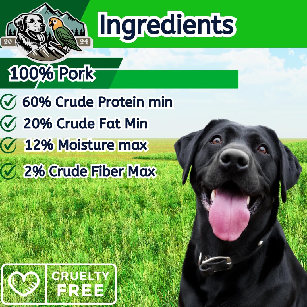 Exquisite Pets oreilles porc roti sans additifs, hypoallergénique