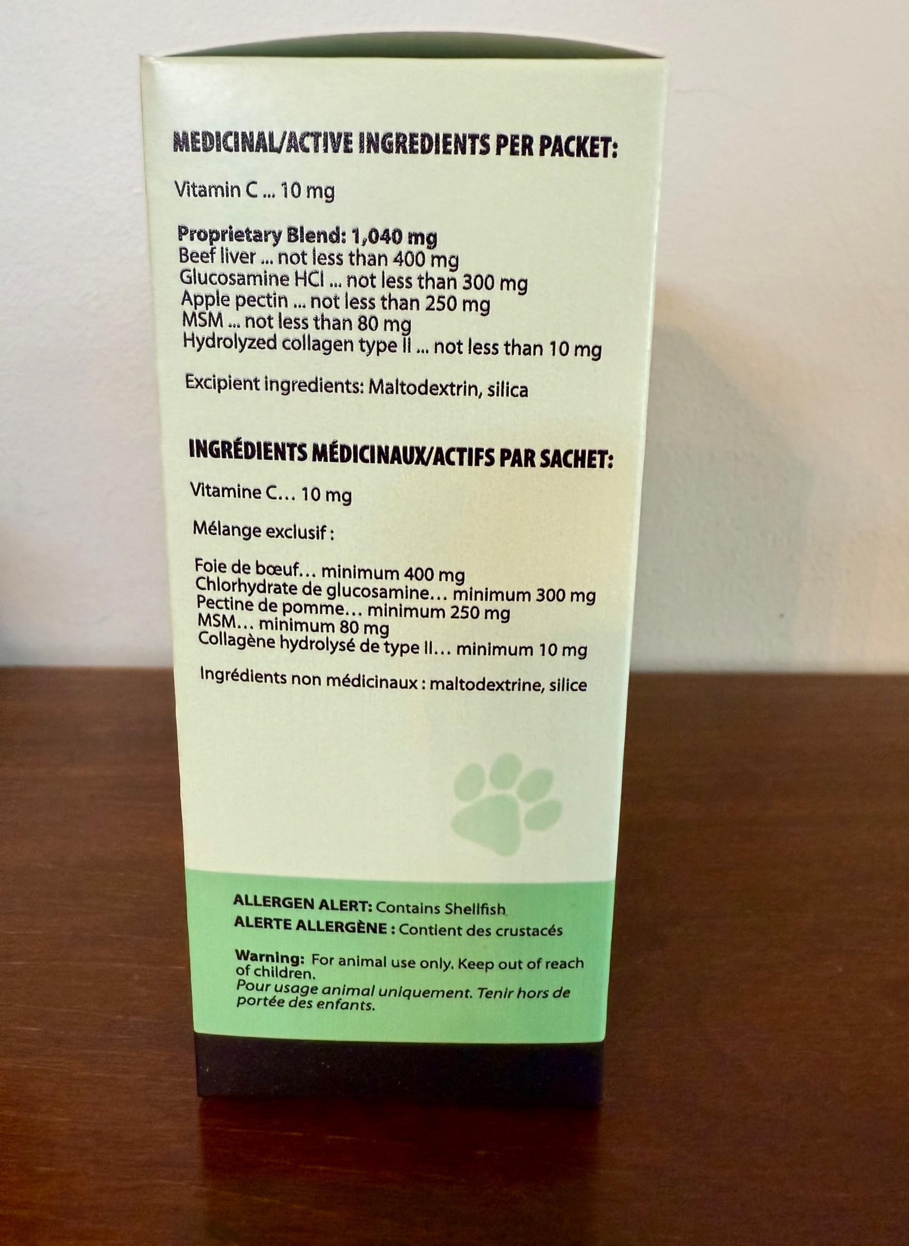 Extend chien heureux et actif après utilisation régulière.