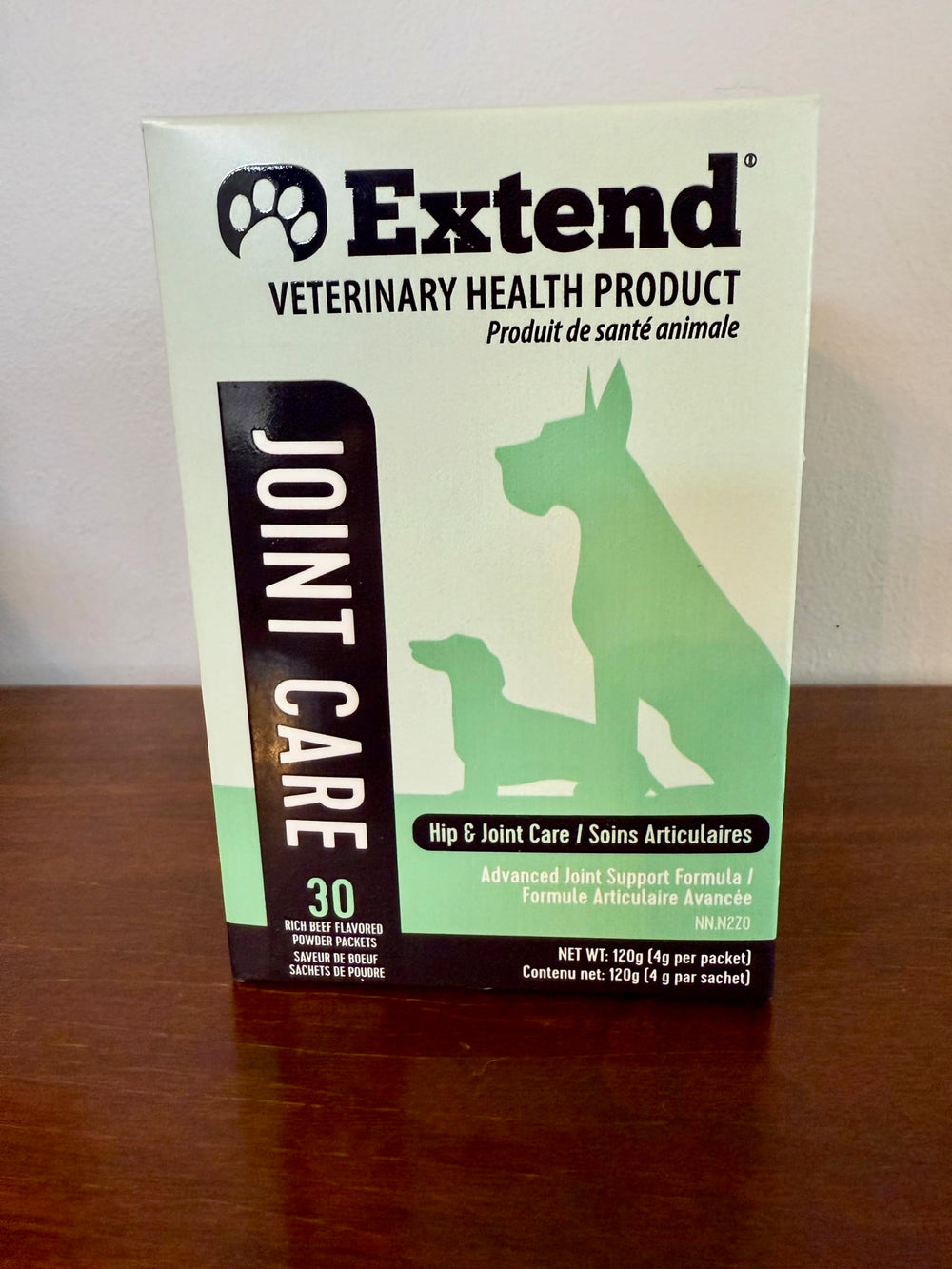 Extend ingrédients glucosamine-chondroïtine-msm-collagène pour les articulations.