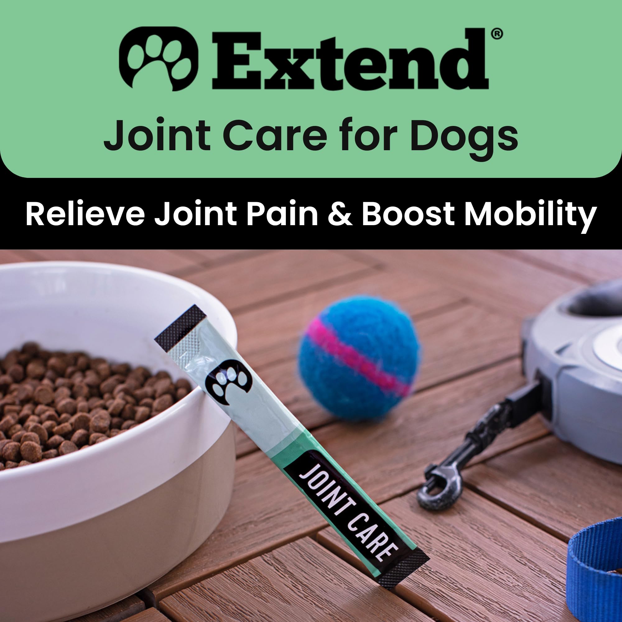 Extend sachets goût boeuf, praticité pour l’alimentation du chien.