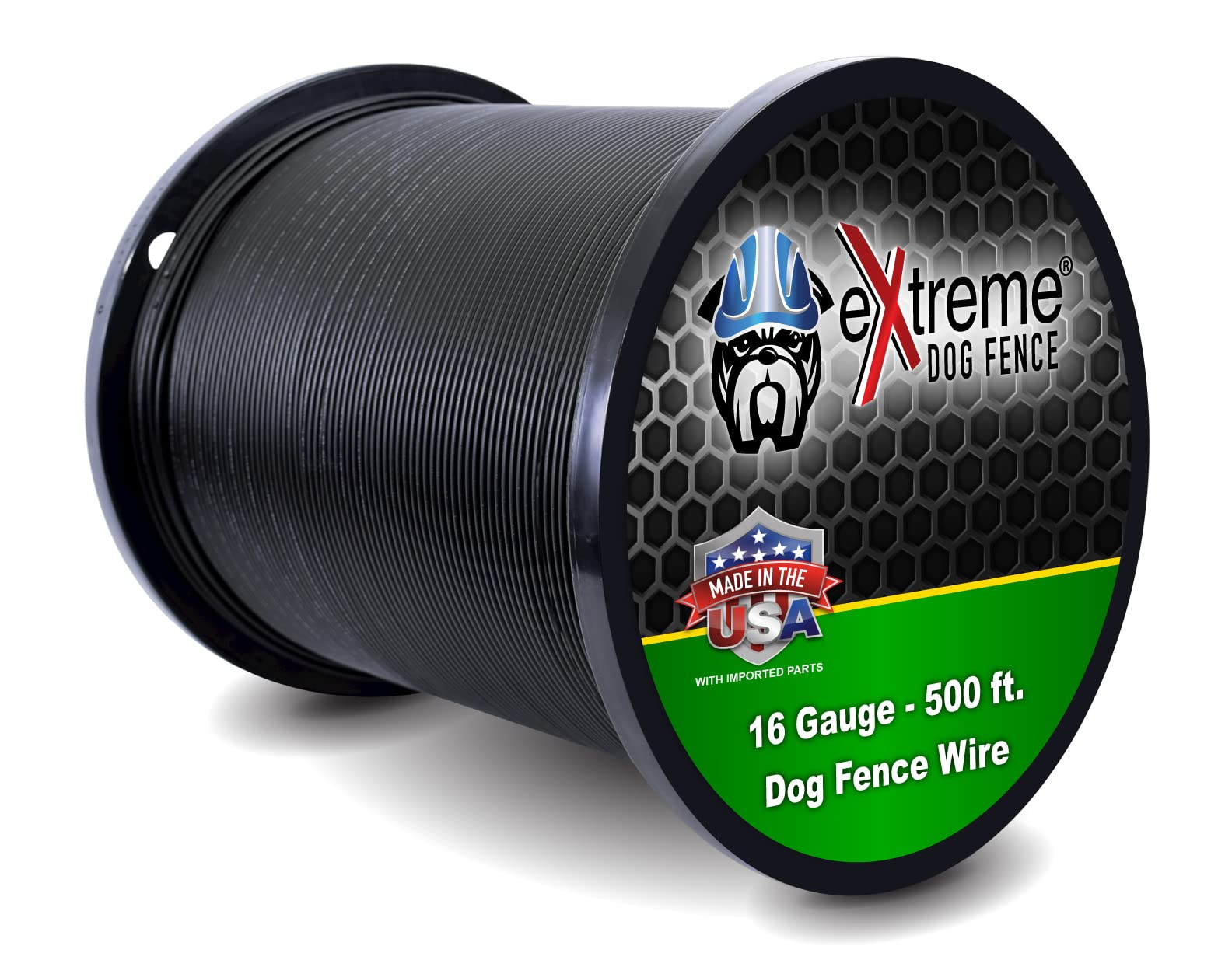 Extreme Dog Fence câble souterrain de 1000 pieds pour périmètre jusqu'à 0,4 hectare.