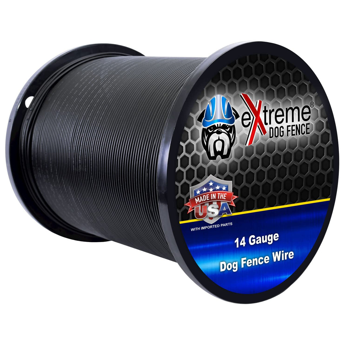 Extreme Dog Fence: fil 14 gauge, bobine de 500 pieds pour clôture électrique extérieure