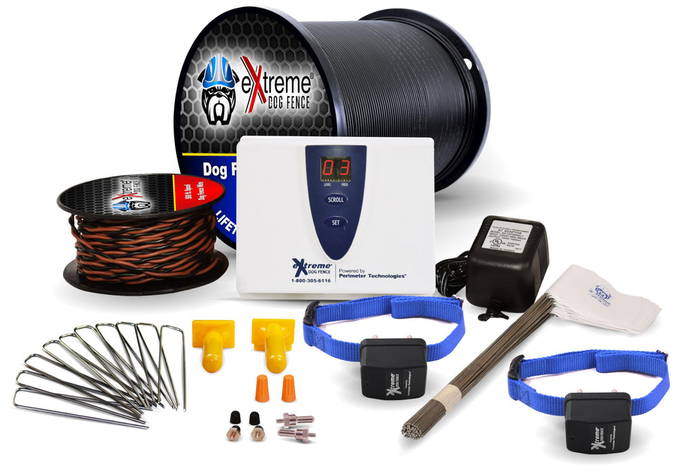 Extreme Dog Fence fil barriere de 1000 pieds pour délimiter votre terrain