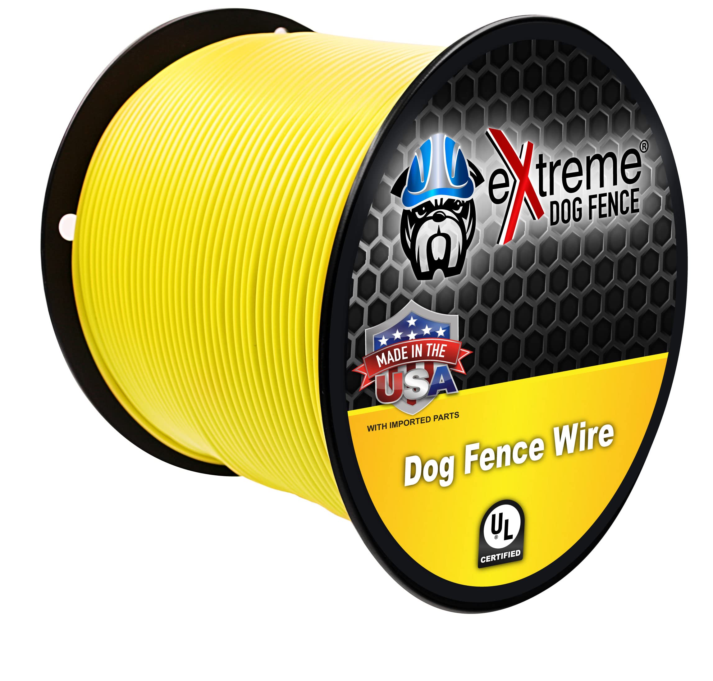 Extreme Dog Fence: jardin en action montrant le système en fonctionnement.