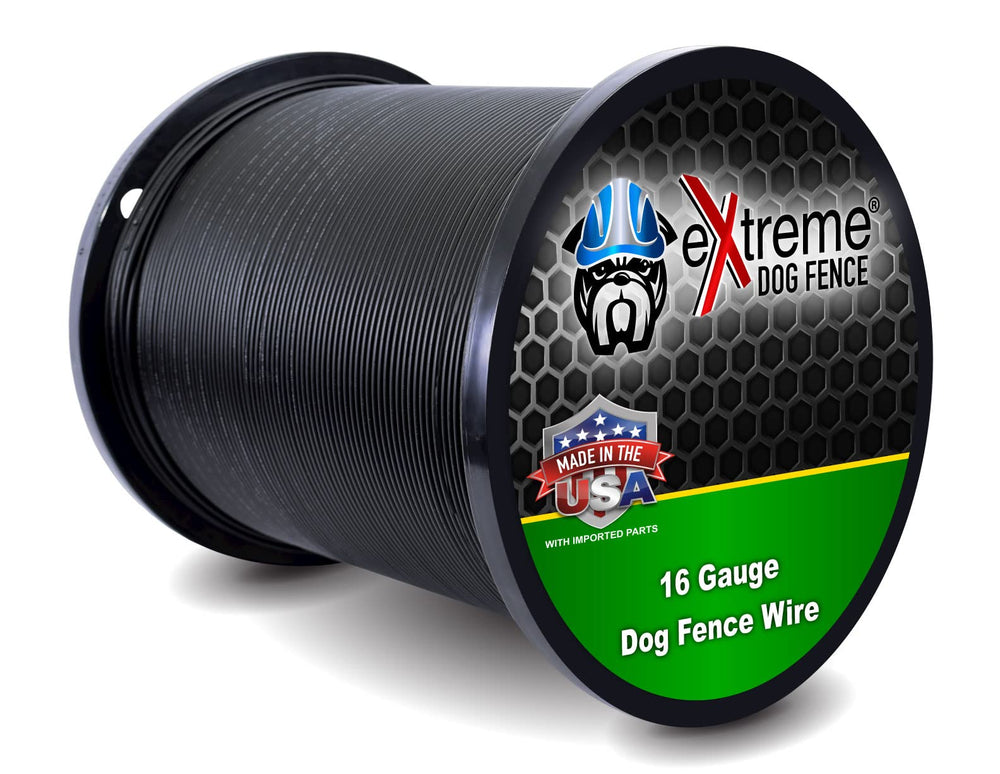 Extreme Dog Fence: câble souterrain 16ga, 1000 pieds pour une couverture fiable.