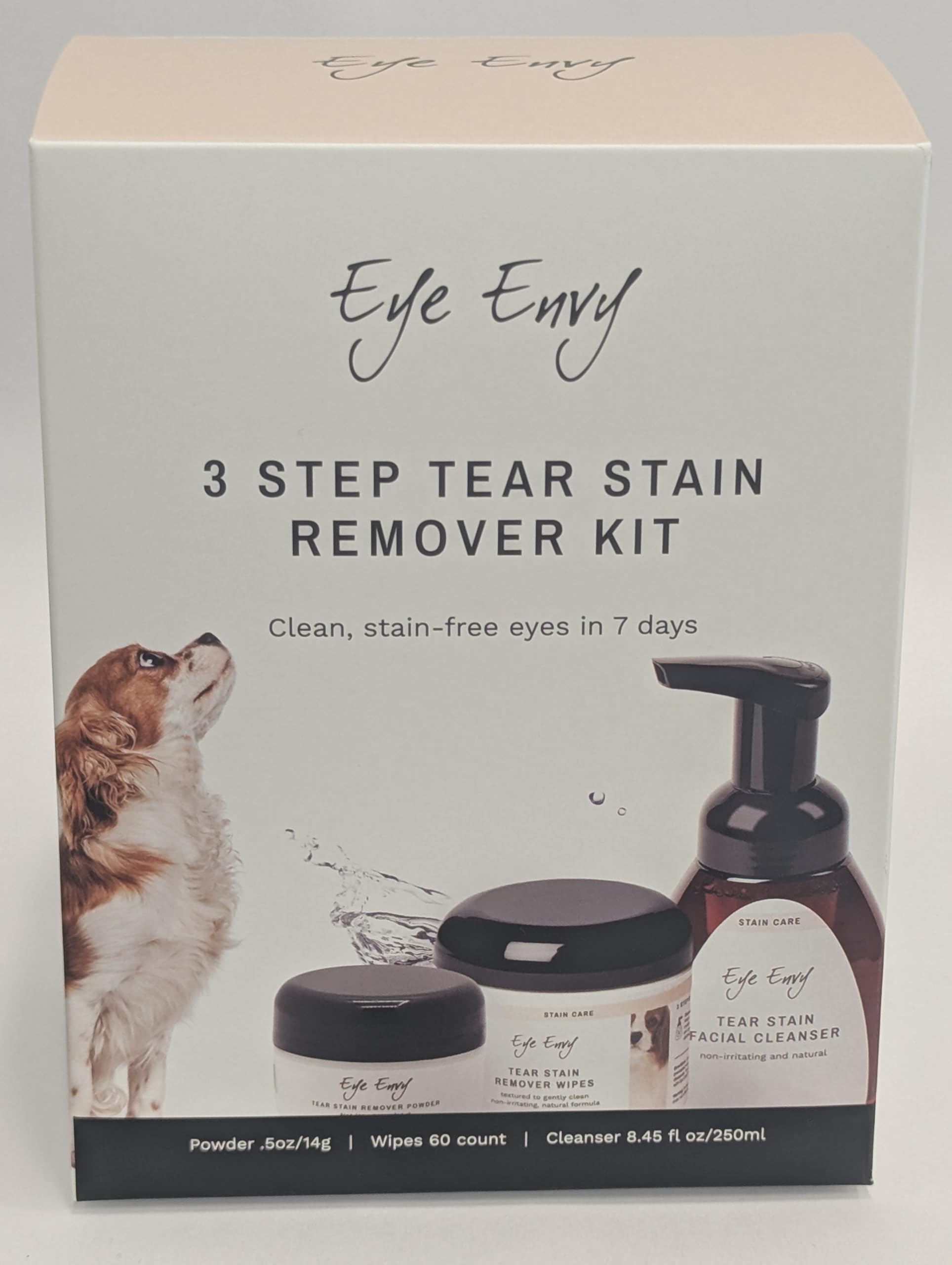 Eye Envy 3-etapes-usage-chien : routine simple pour un regard plus net.