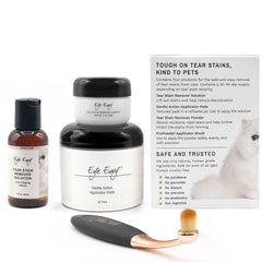 Eye Envy brosse-propowder-petit aide à appliquer en douceur le produit autour des yeux.