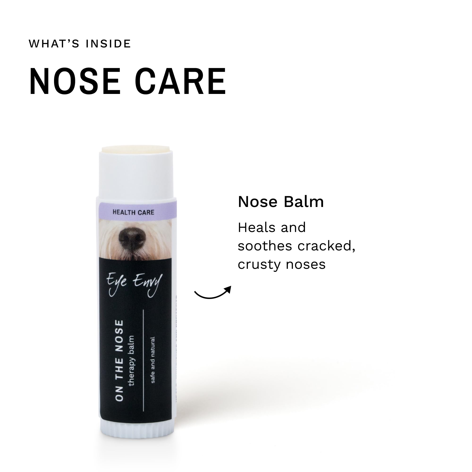 Eye Envy nettoyage plis Bulldog éliminant les débris entre replis pour une peau saine.