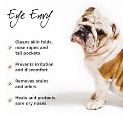 Eye Envy poudre taches yeux asséchant et aidant à limiter les taches près des yeux.
