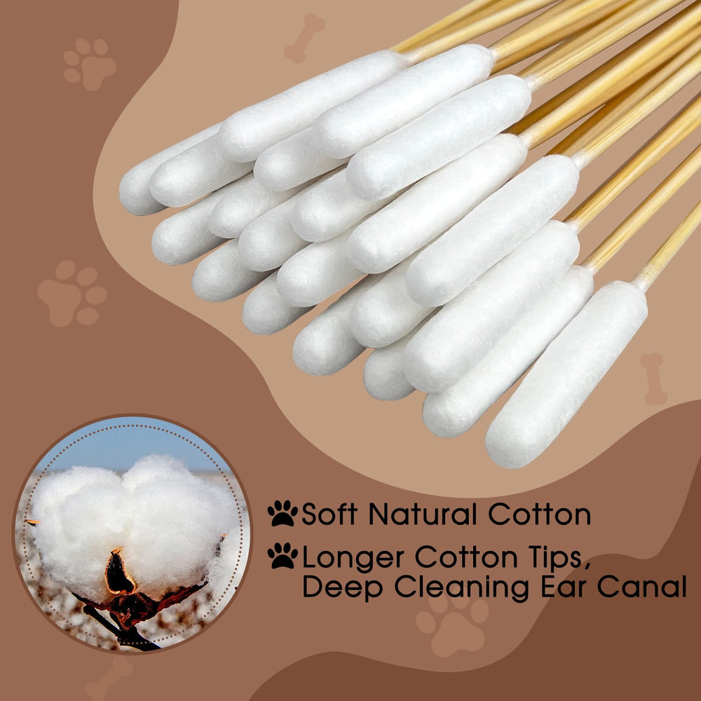eyxformula batonnets coton pour chiens et chats: hygiène simple et pratique.