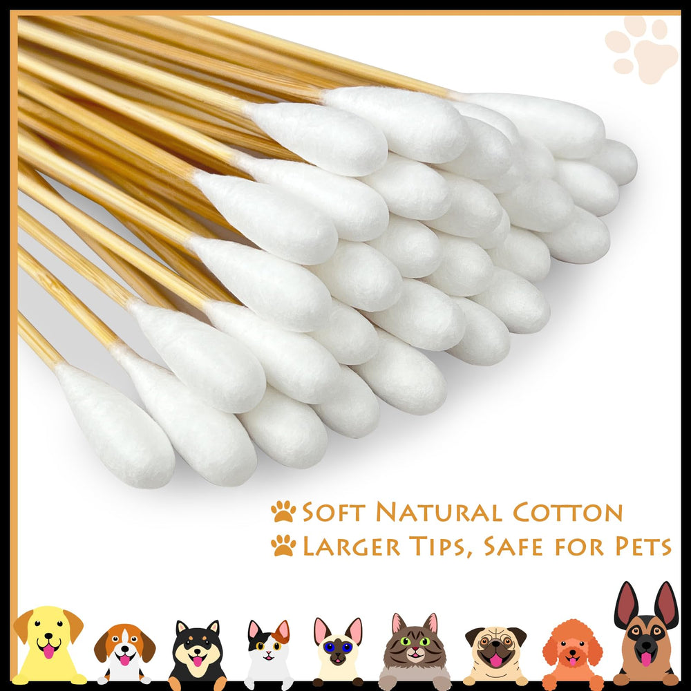 eyxformula coton-tiges longs 6pouces: nettoyage-doux pour les oreilles sensibles.