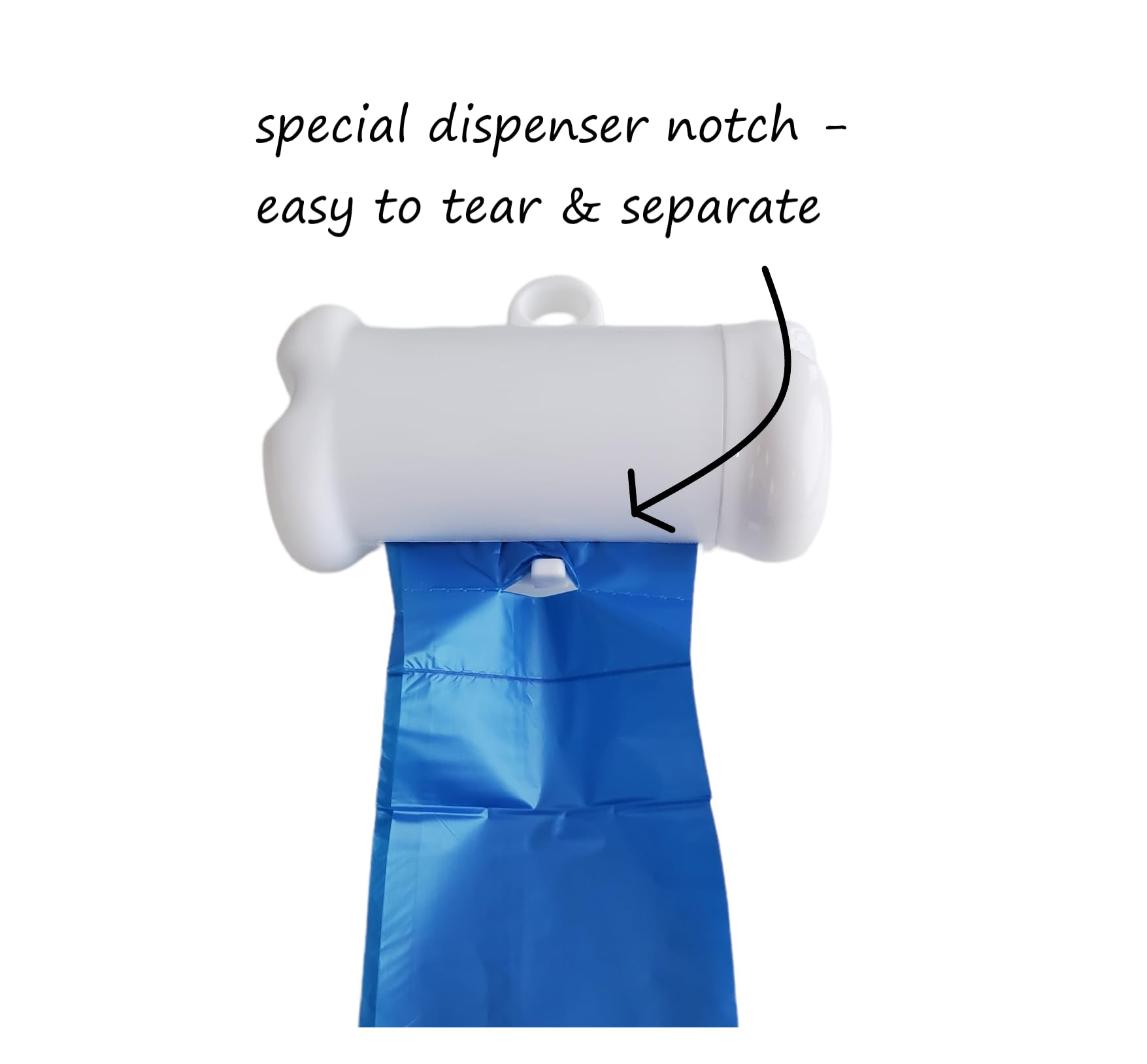 EZ PICK UP sacs-poubelle bleu sans parfum, odeur neutre lors des balades.