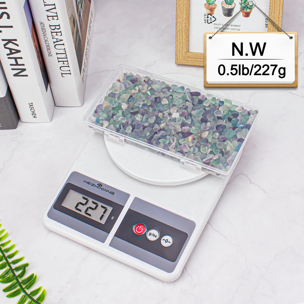 Éclats fluorite EZEELAI – petites pierres pour terrarium et décor durable.
