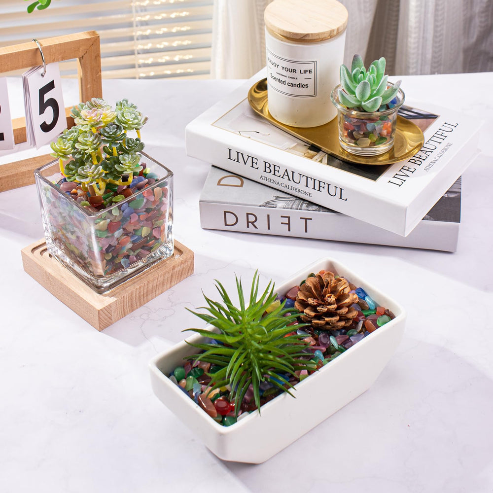 Cailloux décoratifs EZEELAI pour vases et bouquets