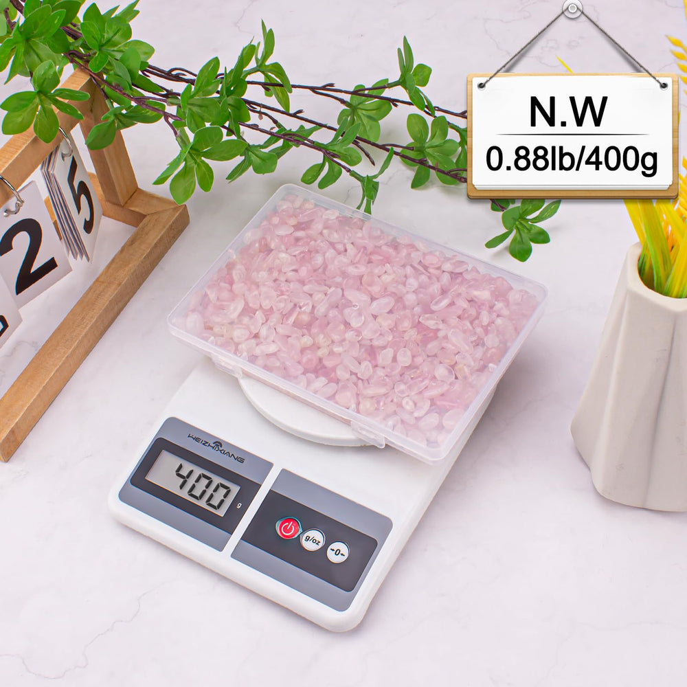 EZEELAI quartz rose – pierres pour aquariums et jardins miniatures colorés.
