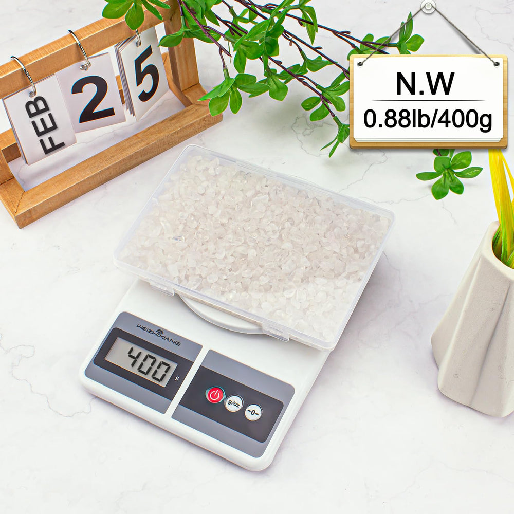 EZEELAI quartz clair petites pierres faciles à disposer et nettoyer.