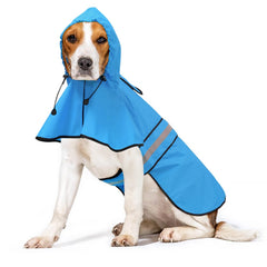 Manteau pluie chien reflecteur ventre, visibilité nocturne.