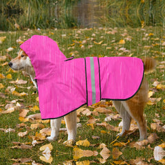 Ezierfy poncho chien réfléchissant avec bandes, meilleure visibilité nocturne.