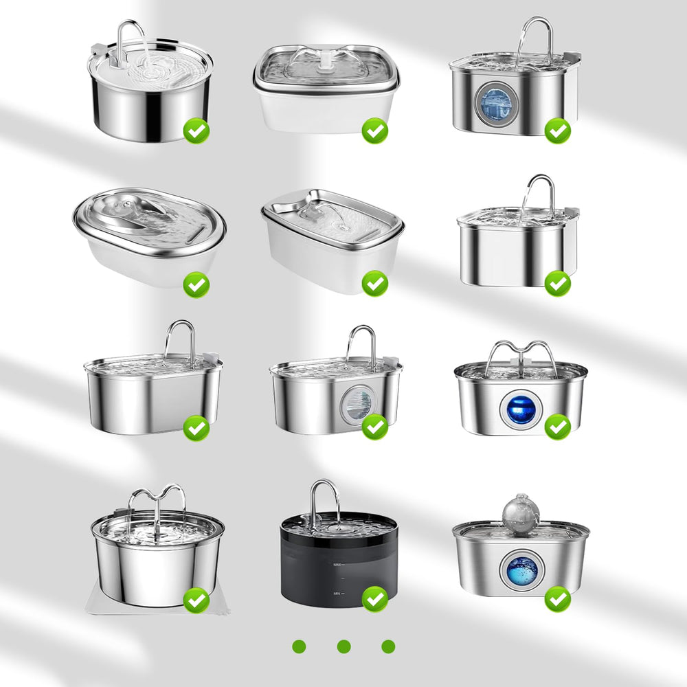 Ensemble EZMioo de filtres carbone et éponges pour remplacement durable