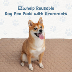 EZwhelp tapis absorbant pour chiens, dos blanc et résistance renforcée.