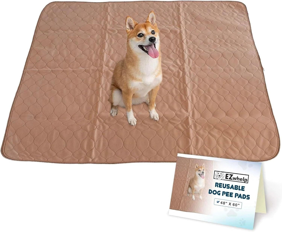 Tapis EZwhelp absorbant rectangulaire 48x60 pour l'entraînement et la propreté domestique