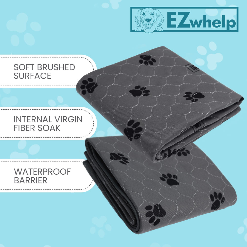 Tapis EZwhelp lavable et réutilisable pour une utilisation répétée.