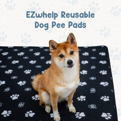 EZwhelp tapis réutilisable avec empreintes-pattes antidérapantes en silice.
