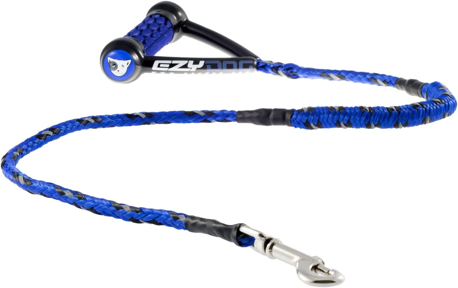 Laisse Cujo d'EzyDog avec poignée rembourrée pour un confort optimal lors des promenades.
