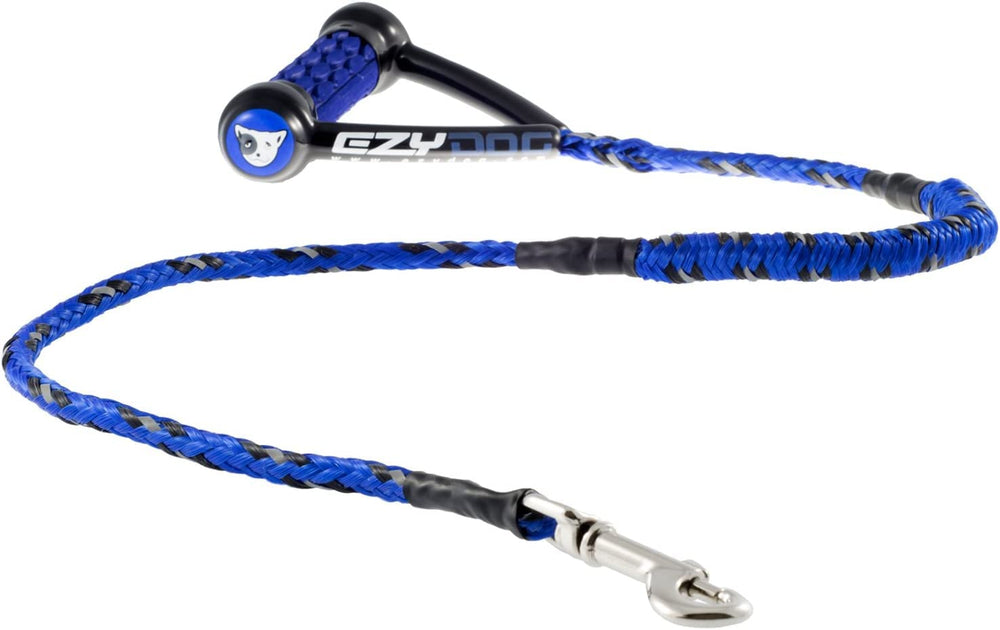 Laisse Cujo d'EzyDog avec poignée rembourrée pour un confort optimal lors des promenades.