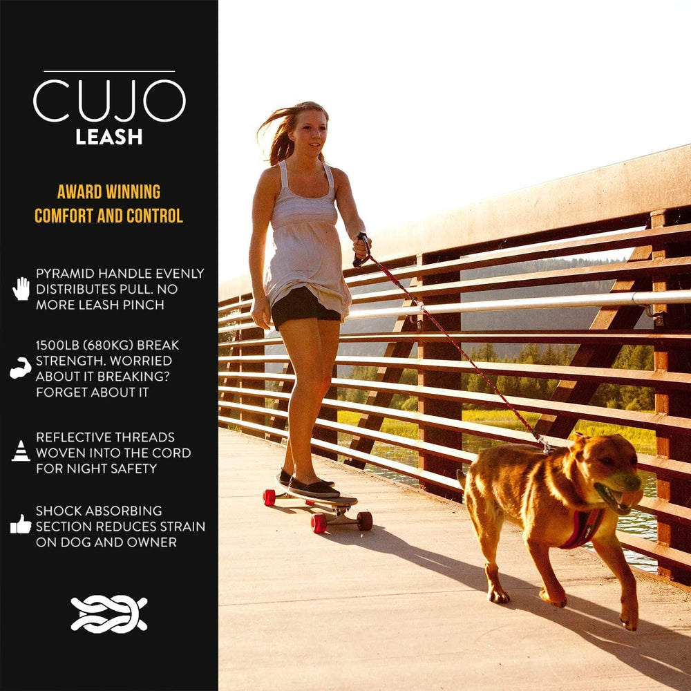 EzyDog Cujo : technologie d'absorption des chocs courte pour des balades fluides.
