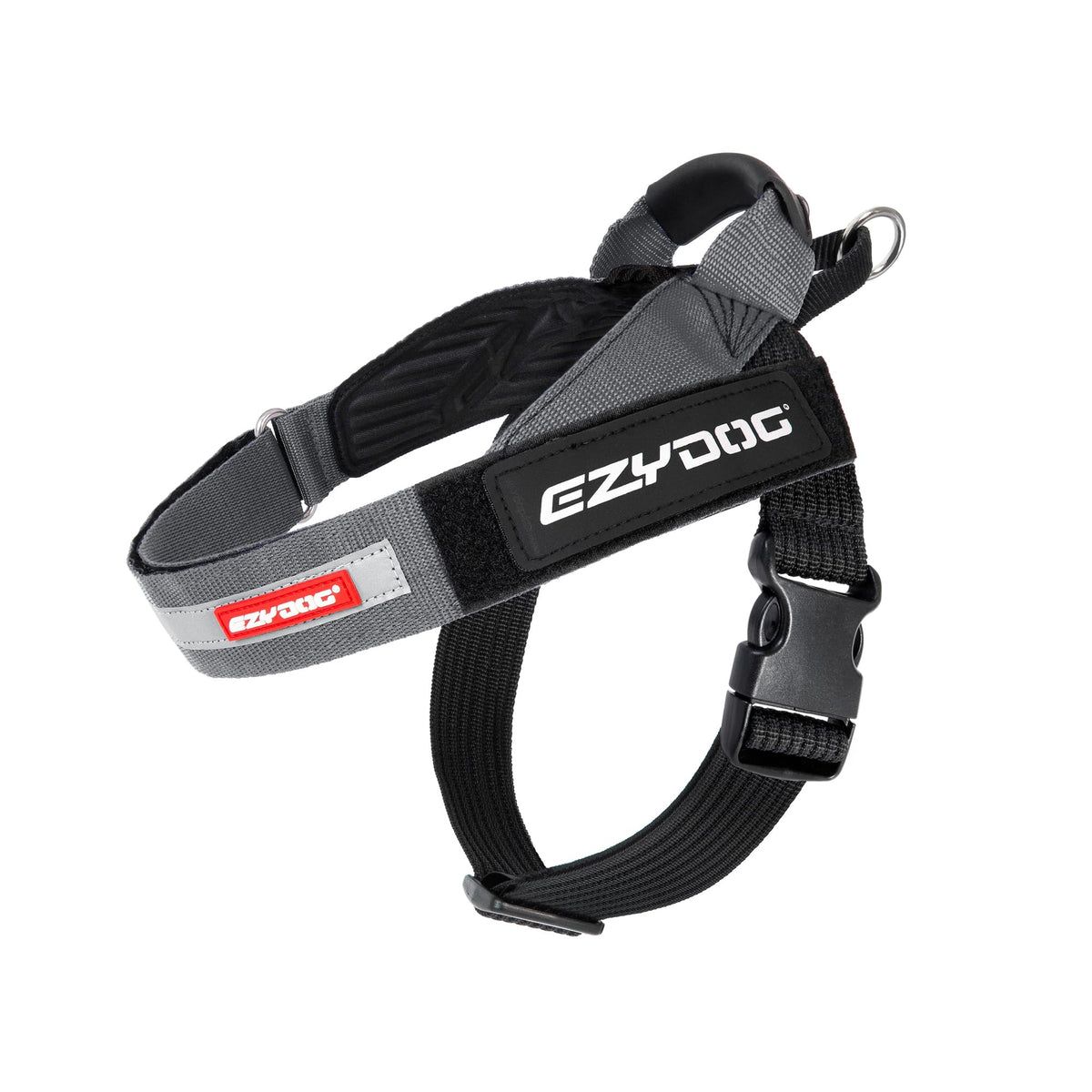 Harnais EzyDog Express ergonomique anti-frottement pour plus de confort.
