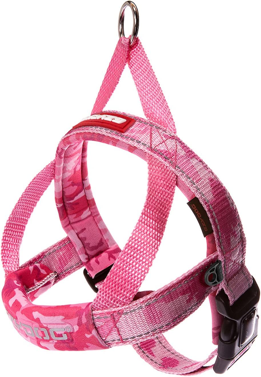 Harnais ÉzyDog Quick Fit – fermeture en un clic pour sorties faciles.