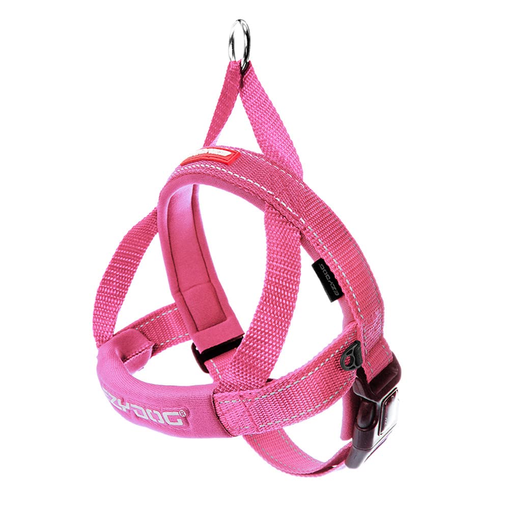 Harnais EzyDog Quick Fit anti-tirage pour un contrôle amélioré lors des promenades.