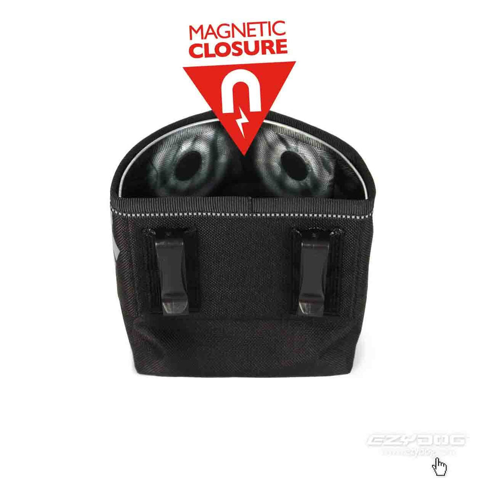ÉzyDog SnakPak – poches frontales zippées pour sécuriser clés et argent.