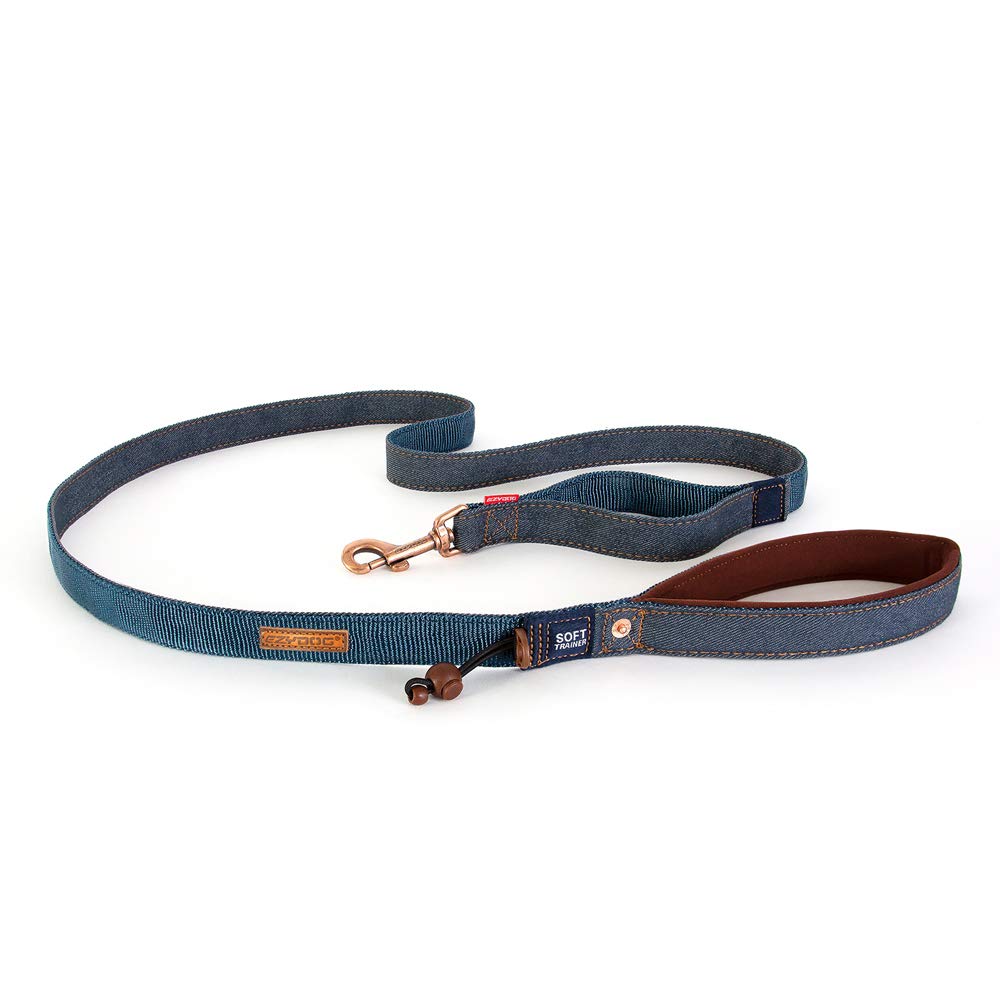 Laisse EzyDog Soft Trainer avec poignée néoprène pour un confort durable lors des entraînements