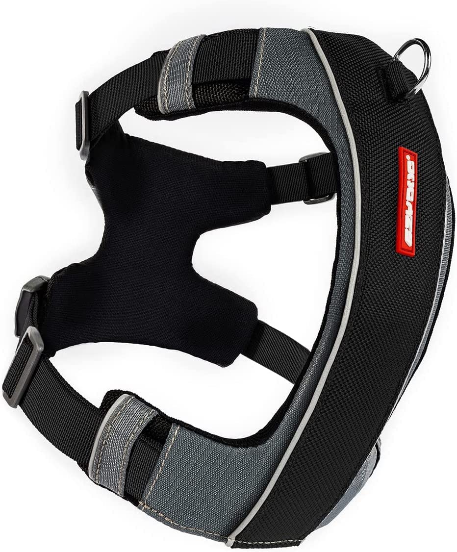 Harnais EzyDog X-Link avec attache avant pour le contrôle lors de l’entraînement.