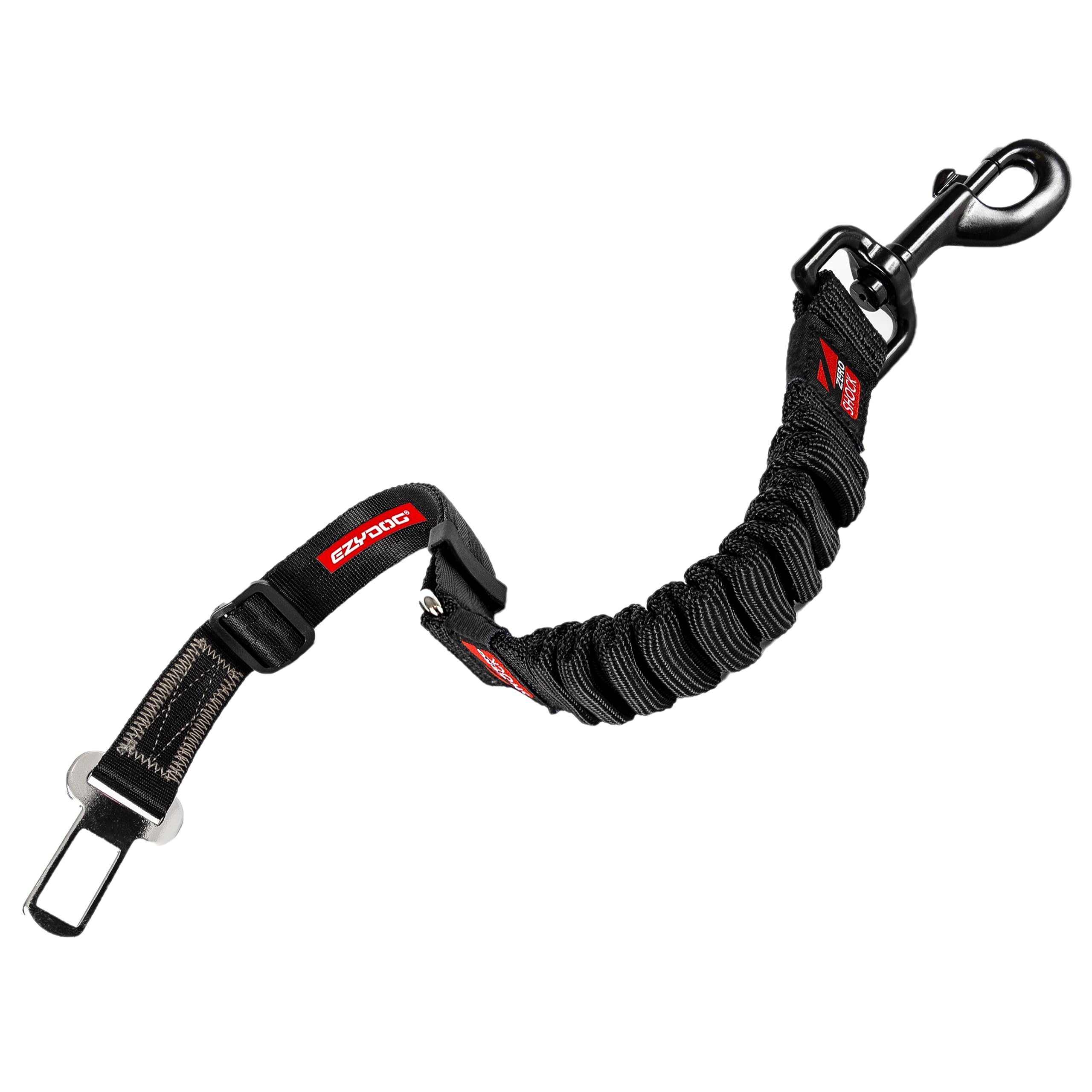 EzyDog Zero Shock Click attache securite chien en voiture, securite simplifiee lors des trajets