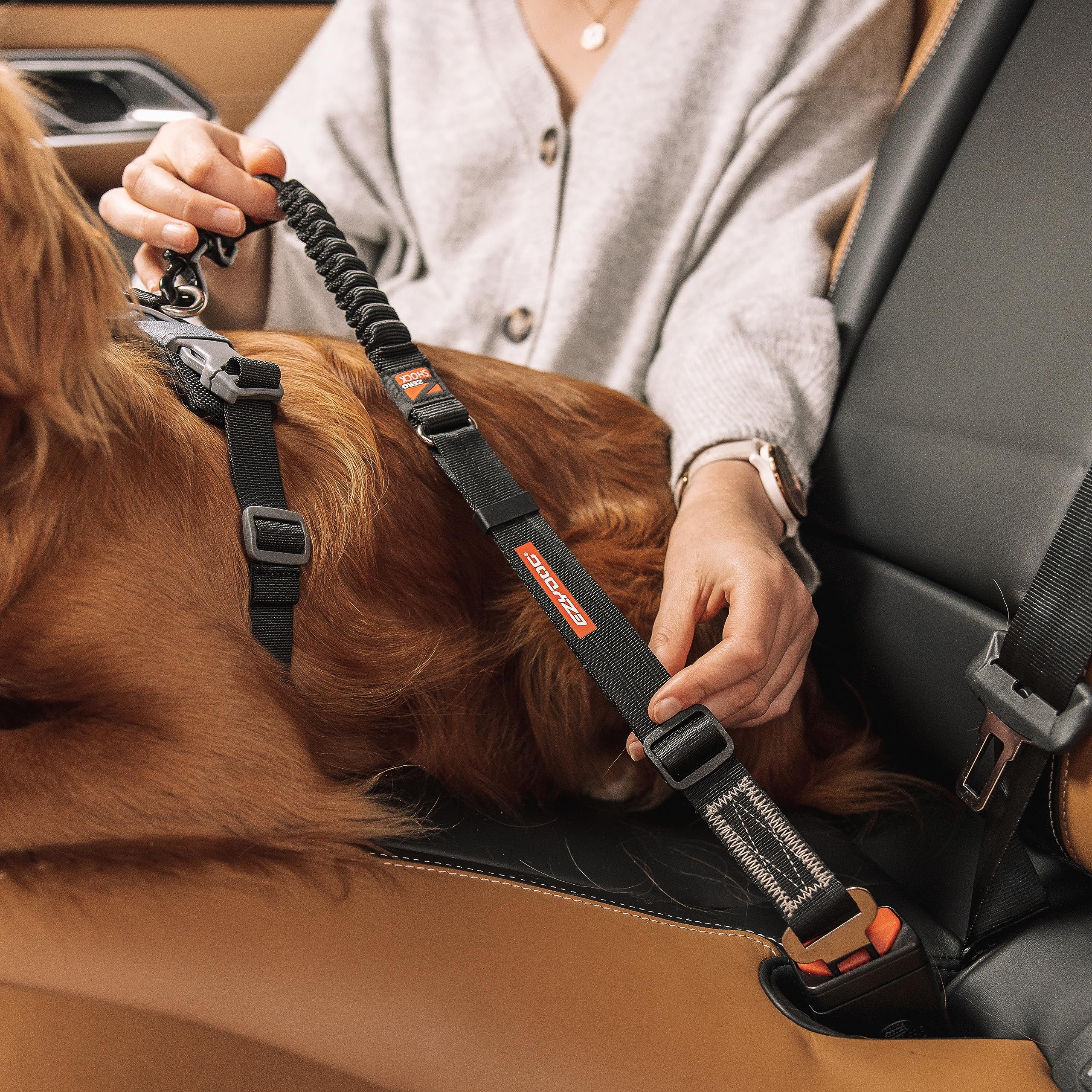 EzyDog Zero Shock Click compatibilite harnais EzyDog a ajustement rapide