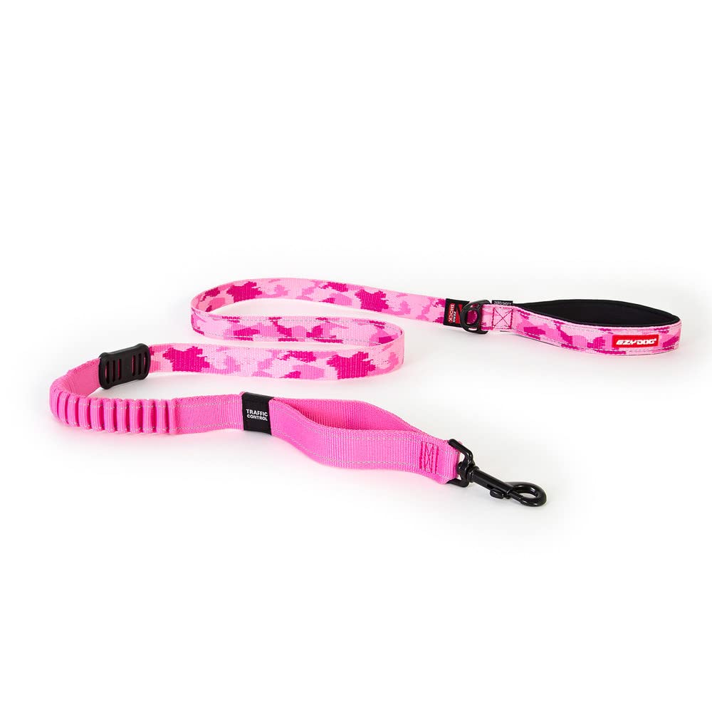 Laise EzyDog Zero Shock double-manche, contrôle renforcé lors des promenades.