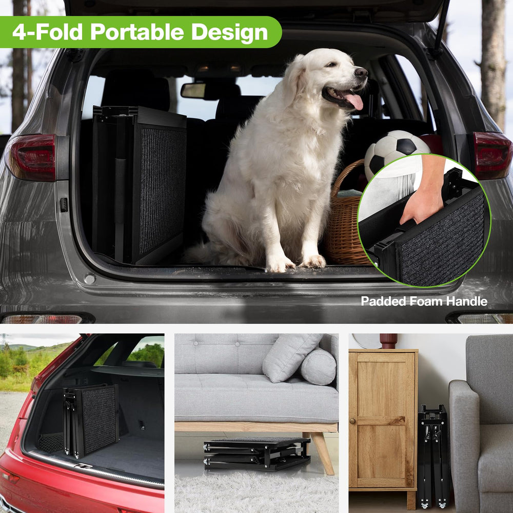 FAHKNS rampe stable pour chien lors des déplacements et trajets