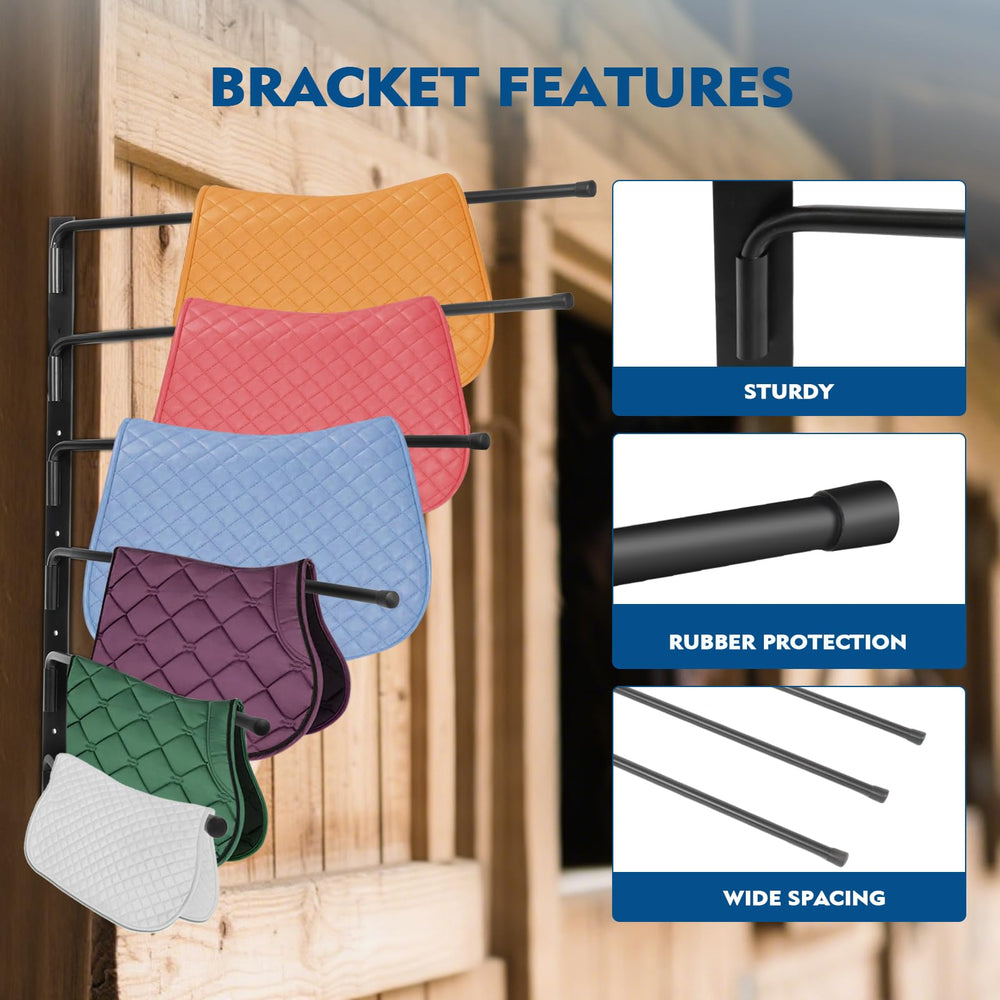 FAHKNS rangement multifonctionnel pour selles, couvertures et vêtements.