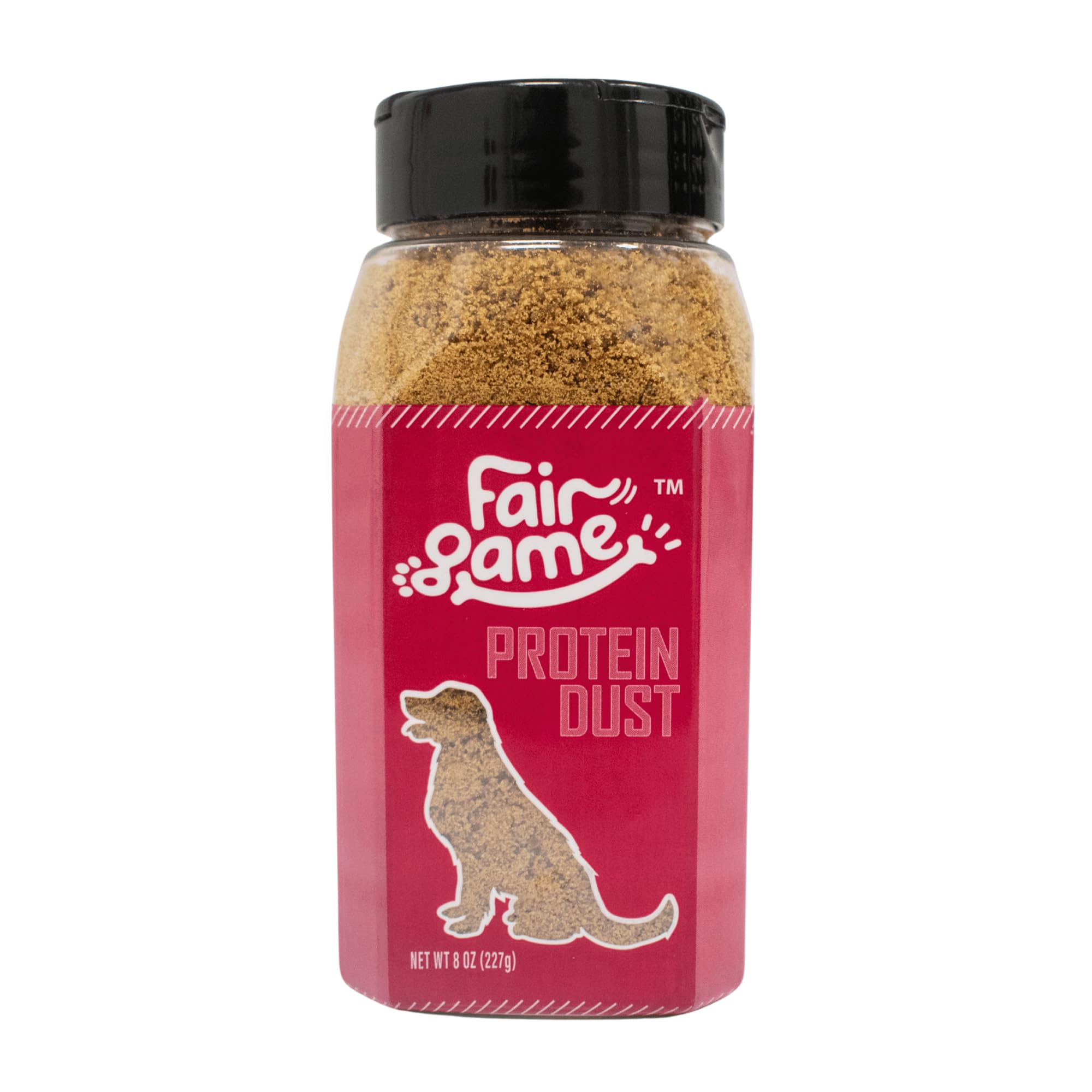Fair Game Poudre Protéine en emballage, topper pratique pour rehausser l’appétit des repas.