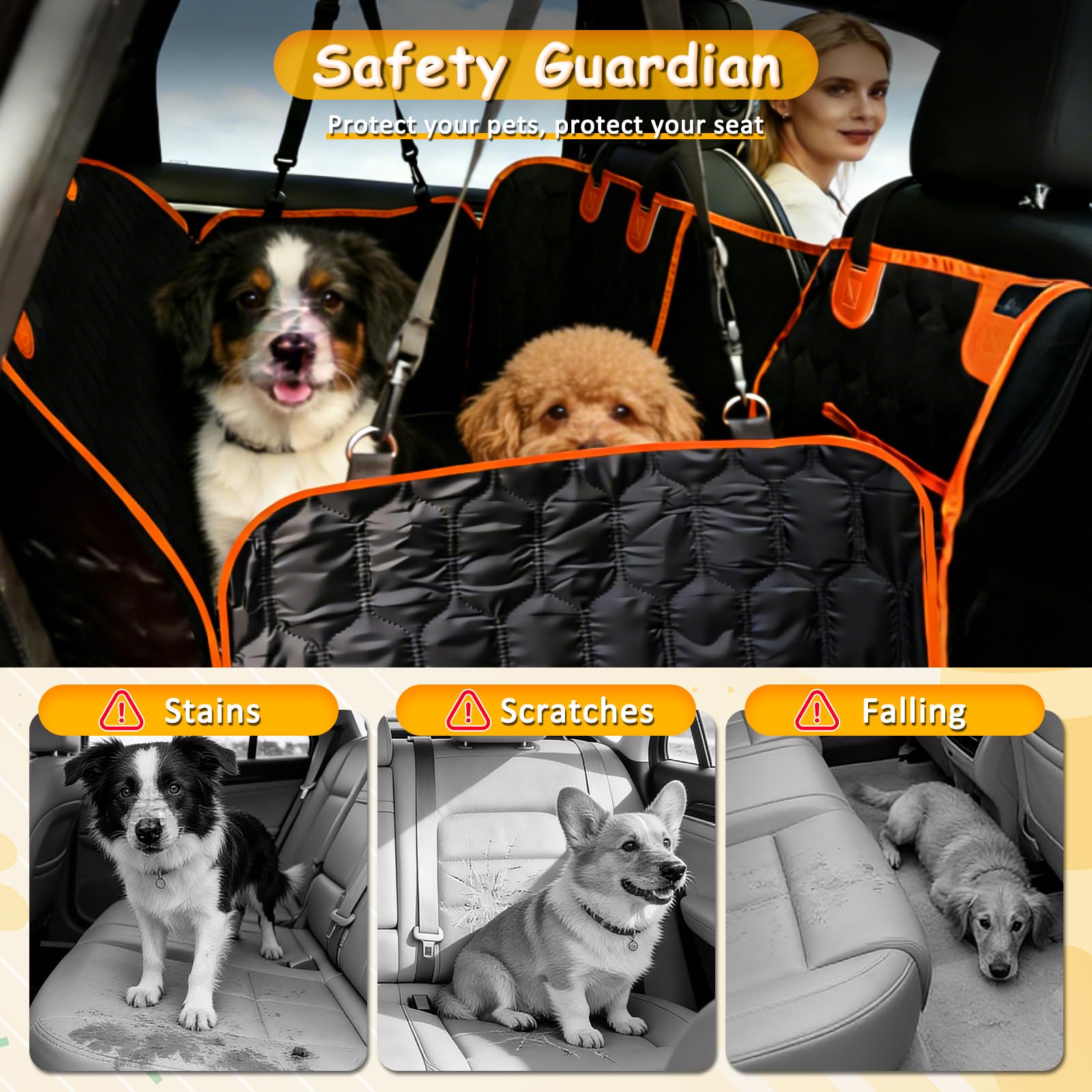 Falafa poche de rangement pratique pour les accessoires du chien.