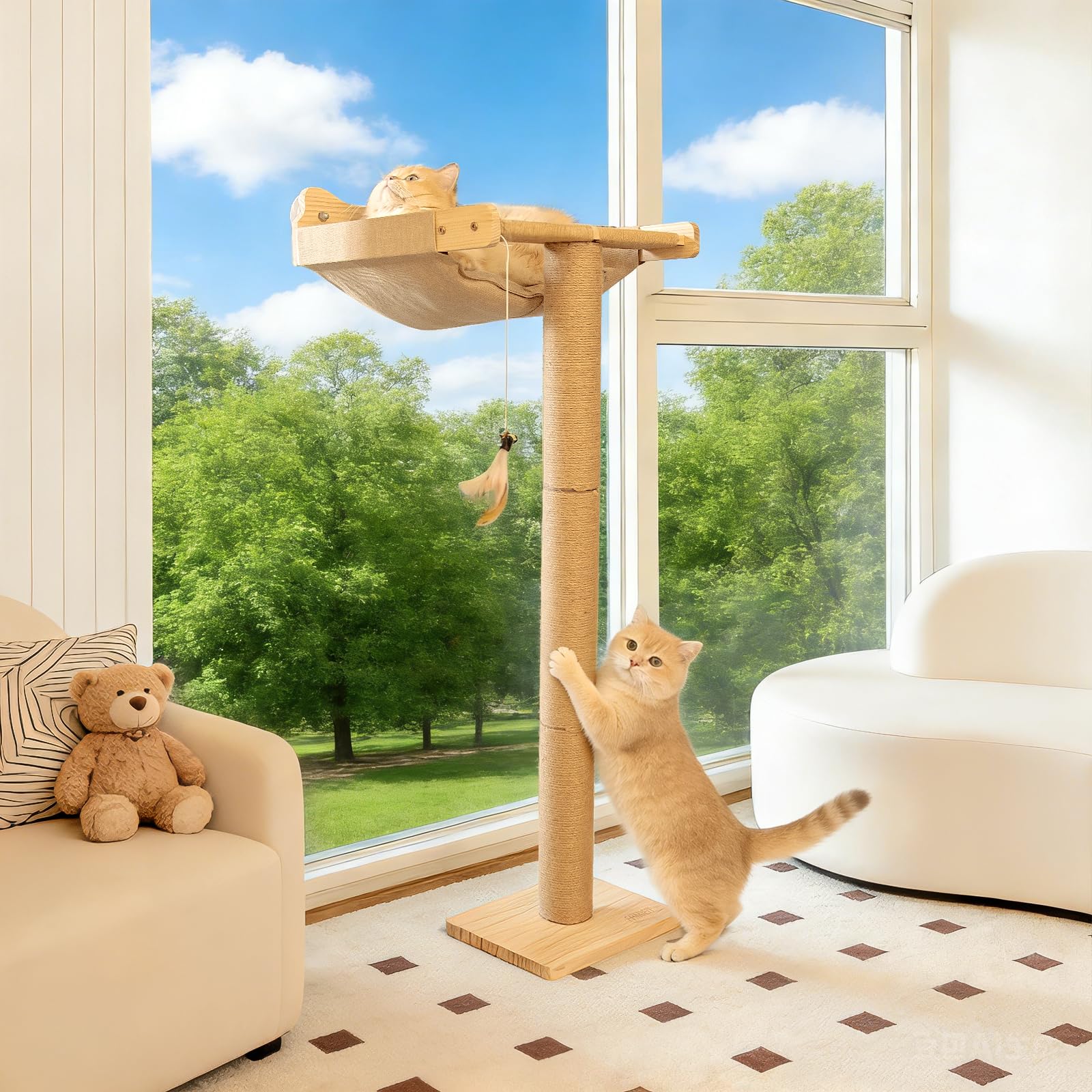 Famifit matériaux durables: sisal, lin et bois pour la longévité